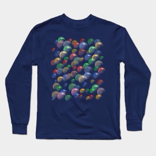 Chromatic Bubble Symphony Long Sleeve T-Shirt